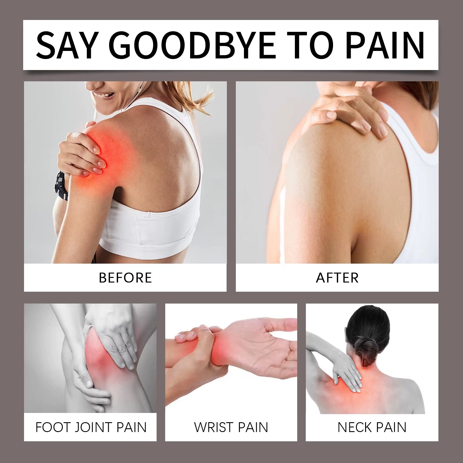60G Bee Venom Joint Care Cream Effectively Relieve Joint Bone Pain Relax Tense Muscles Massage Cream Restore Athletic Ability