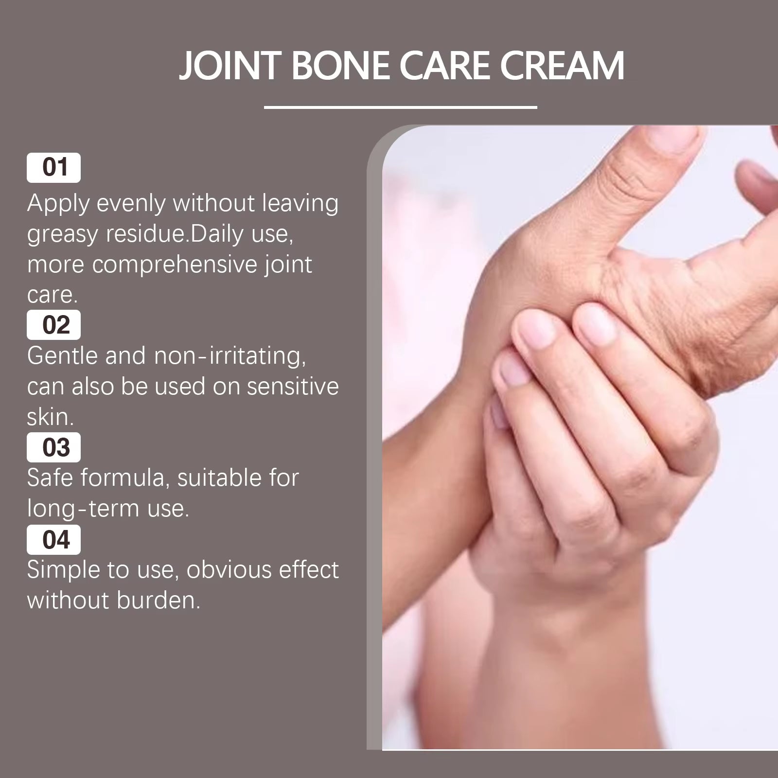 60G Bee Venom Joint Care Cream Effectively Relieve Joint Bone Pain Relax Tense Muscles Massage Cream Restore Athletic Ability