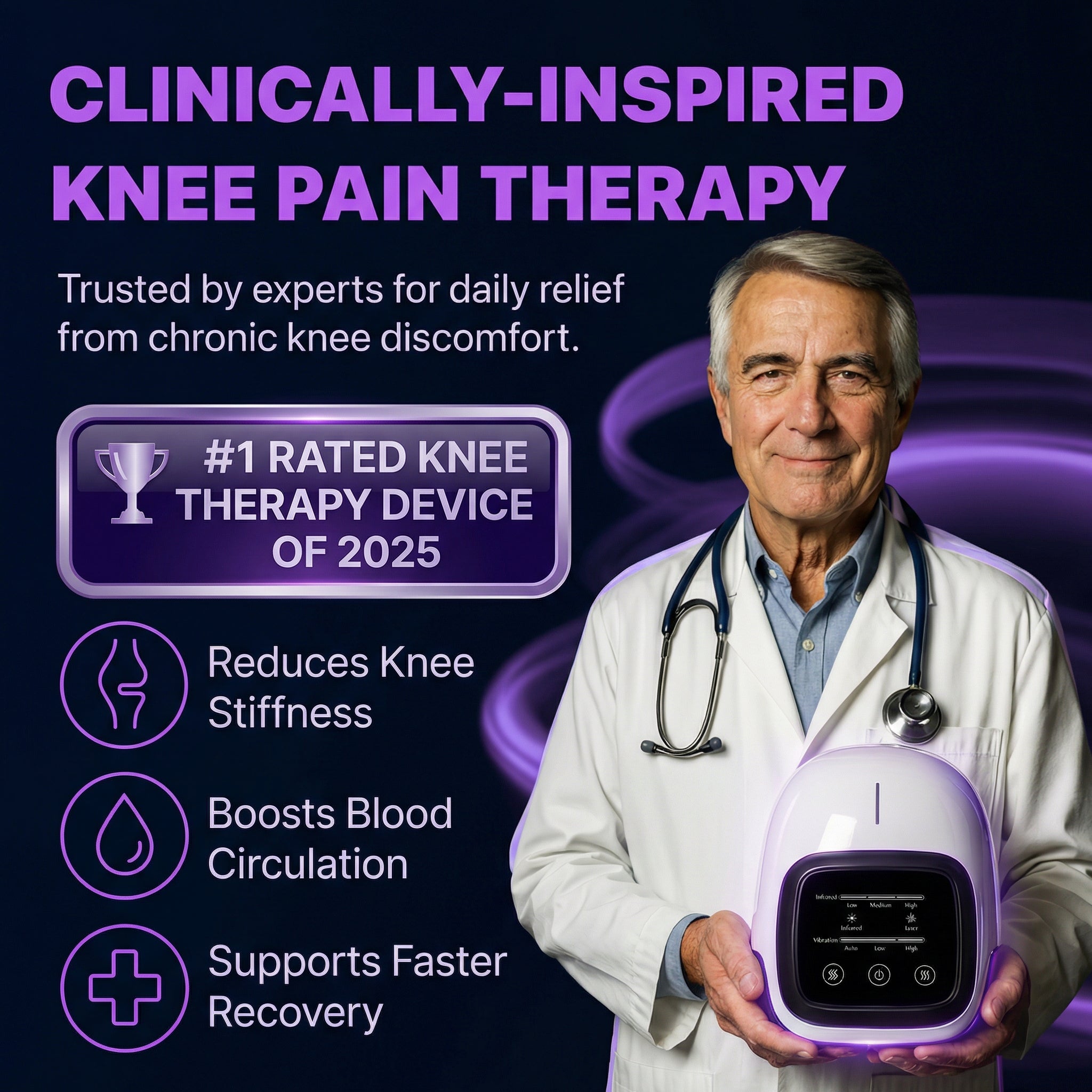 TheraKnee™ 2.0 Advanced Knee Pain Relief Device